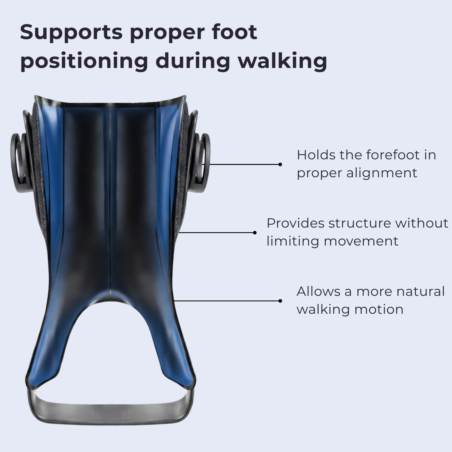 LiftStep™ Foot Drop AFO Brace