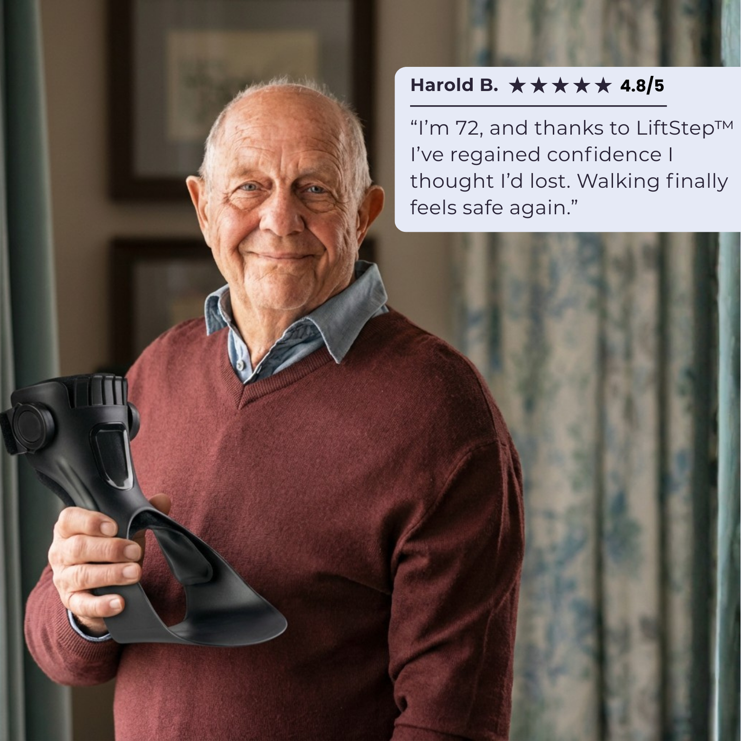 LiftStep™ Foot Drop AFO Brace