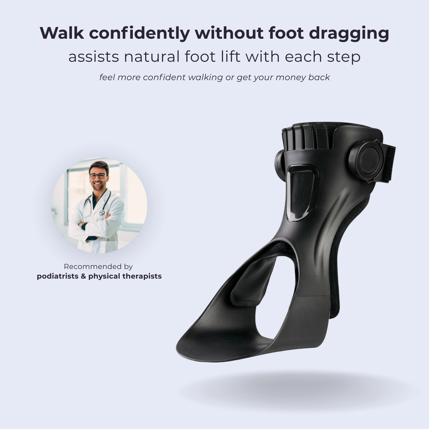 LiftStep™ Foot Drop AFO Brace