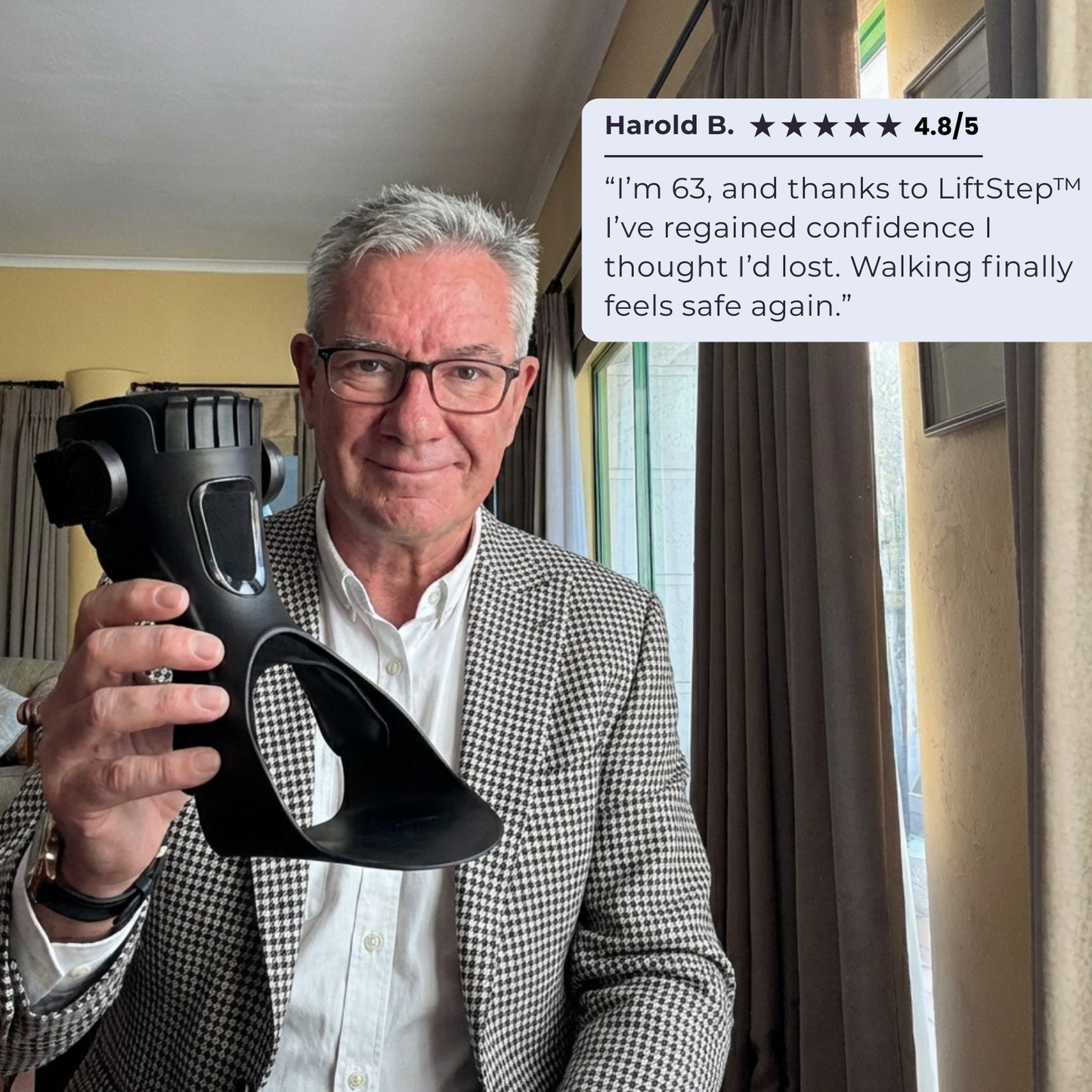 LiftStep™ Foot Drop AFO Brace